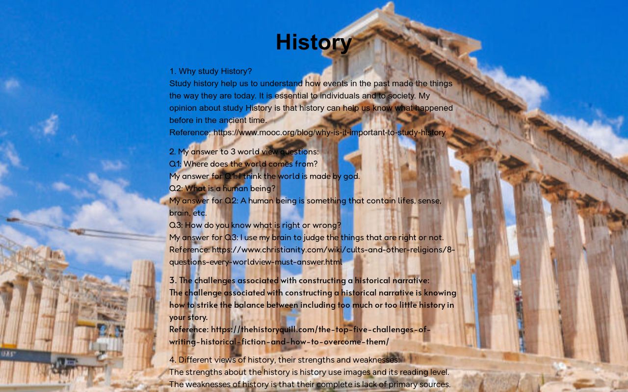 Carrd profile picture for @historic